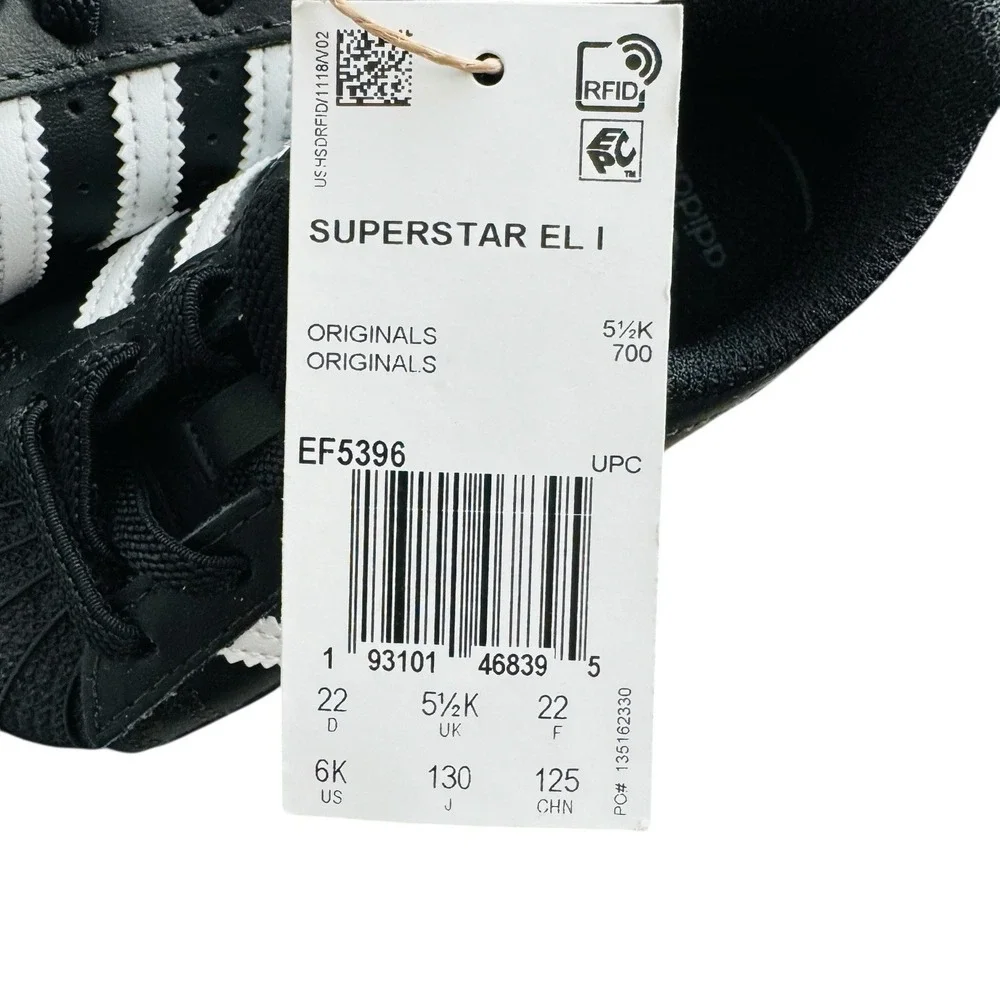 Adidas Originals Superstar Toddler Shoes Cloud White/Core‎ Black-Footwear EF5396